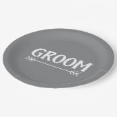 elegante GRUPPE | Pappteller (Schrägansicht)