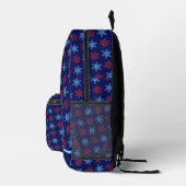 Elegante Gunst Gabe Mit Monogramm School Backpack Bedruckter Rucksack (Rechts)
