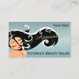 Elegante Haar-Stylist-Verabredungs-Karten Terminkarte