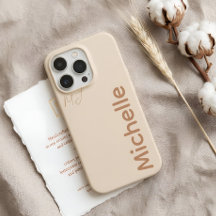 Elegante Haferflocken-Sand-Erde-Minimalistischer B