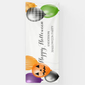 Elegante Halloween-Party  Banner (Vertikal)