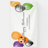Elegante Halloween-Party Banner (Vertikal)