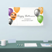 Elegante Halloween-Party Banner (Messe)