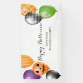 Elegante Halloween-Party Banner (Vertikal)