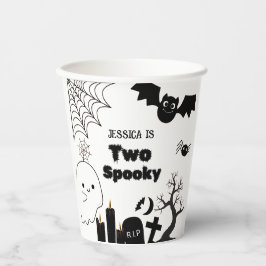 Elegante Halloween-Party Pappbecher