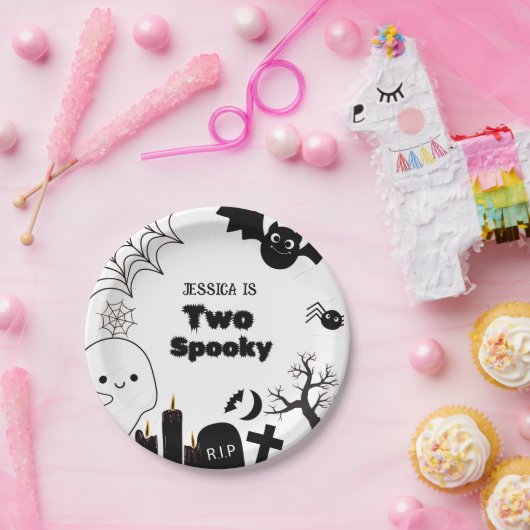 Elegante Halloween-Party Pappteller (Party)