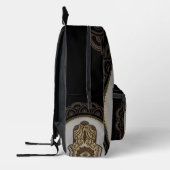 Elegante Hamsa Hand, Bedruckter Rucksack (Links)