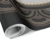 Elegante Hamsa Hand, Geschenkpapier (Rolleneckpunkt)