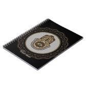 Elegante Hamsa Hand Notizblock (Linke Seite)