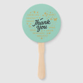 Elegante Handfans - Stilvolle und praktische Gesch Fächer (Vorderseite)