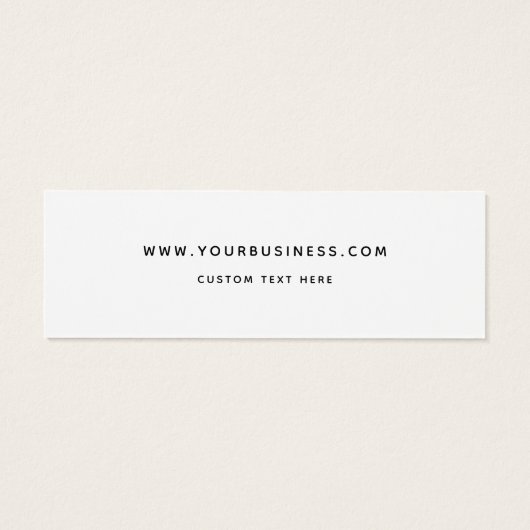 Elegante handgefertigte Kleidungsmarke (Rückseite)