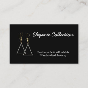 elegante, handgefertigte Schmuckhersteller Busines Visitenkarte
