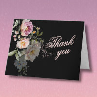 Elegante handgemalte Blumen Budget Ruhestand 