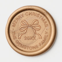 Elegante handgezeichnete Schleife Frohe Weihnachte