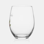 Elegante Happy Oaster Decorative Eier Weinglas Ohne Stiel (Links)