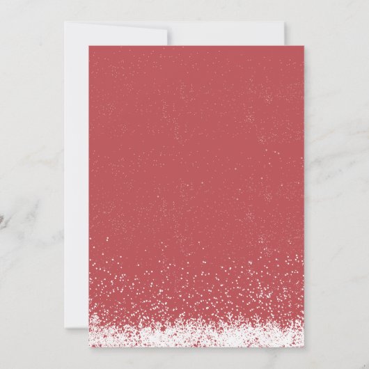 Elegante Happy Pawlidays Foto Dog Pet Holiday Card Einladung (Rückseite)