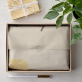 Elegante Harmonie: Entfärbung des Geburtszettels Seidenpapier (Geschenk)