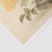 Elegante Harmonie: Entfärbung des Geburtszettels Seidenpapier (Ausschnitt)