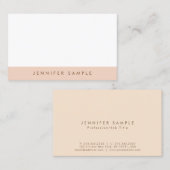 Elegante harmonische Farbberufliches sauberes Visitenkarte (Vorne/Hinten)