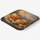 Elegante Harvest Pumpkin Erntedank Dinner Pappteller (Gewinkelt)