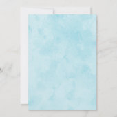 Elegante Heißluftballon Hochzeit Einladungen (Rückseite)