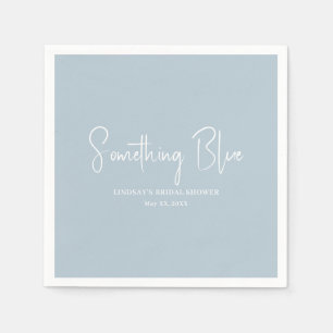 Elegante Hellblaue Brautparty  Serviette