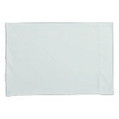 Elegante, helle, Aquamarin grüne Farbe Kissenbezug (Vorderseite-Rechts)