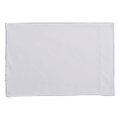 Elegante, helle Lavendel, Solid Color Kissenbezug (Vorderseite-Rechts)