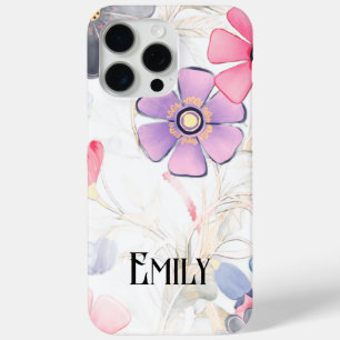 Elegante, helle Pastellfarben Frühlingsblumen #7 Case-Mate iPhone Hülle