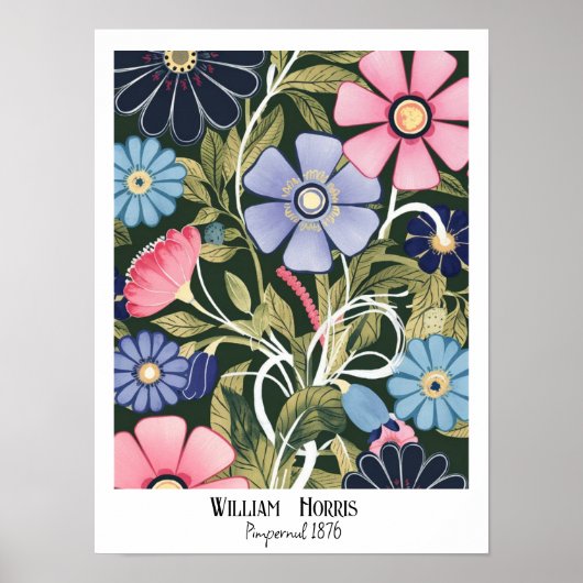 Elegante, helle Pastellfarben Frühlingsblumen #7 Poster (Vorne)