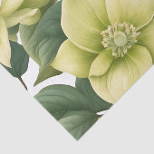 Elegante Hellebore-Blume Seidenpapier (Ausschnitt)