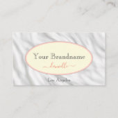 Elegante hellgelbe graue Marmortextur Print Visitenkarte (Vorderseite)