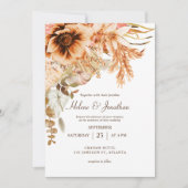 Elegante Herberge Terracotta auf dem Monte Tamaro Einladung (Vorderseite)