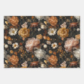 Elegante Herbst-Blume Herbst Botanicals Geschenkpapier Set (Vorderseite 2)