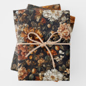 Elegante Herbst-Blume Herbst Botanicals Geschenkpapier Set (Beispiel)