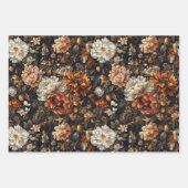 Elegante Herbst-Blume Herbst Botanicals Geschenkpapier Set (Vorderseite)