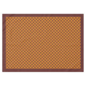 Elegante Herbst-Karo-Tischdecke Rustikale Karierte Tischdecke (Vorderseite (Horizontal))