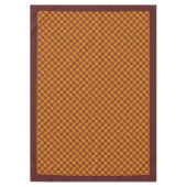 Elegante Herbst-Karo-Tischdecke Rustikale Karierte Tischdecke (Vorderseite)