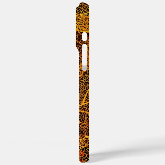 Elegante Herbstbänke texturiert Case-Mate iPhone Hülle (Rückseite / Links)