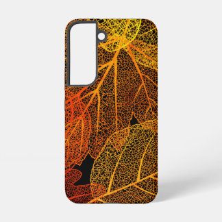 Elegante Herbstblätter Samsung Galaxy Hülle