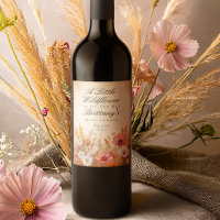 Elegante Herbstdorf-Wildblumen-Baby-Party 