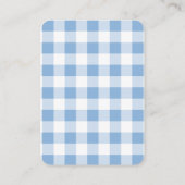 Elegante Herbstdusche Blume Kinderdusche buchen Begleitkarte (Rückseite)