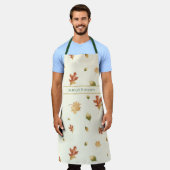 Elegante Herbstgänge Schürze (Getragen)