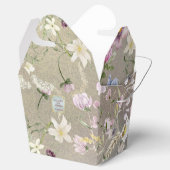 Elegante Herbsthochzeit Geschenkschachtel (Geöffnet)