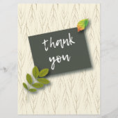 Elegante Herbstinsel Wunderbare Minimalistische Ho (Rückseite)