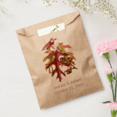 Elegante Herbstlaub Custom Wedding Fvor Bag Geschenktütchen (Versiegelt)