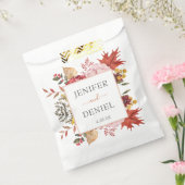 Elegante Herbstlaub Herbsthochzeit Geschenktütchen (Versiegelt)