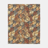 Elegante Herbstlaube aus festem Glas - Rustikaler Fleecedecke (Vorderseite)