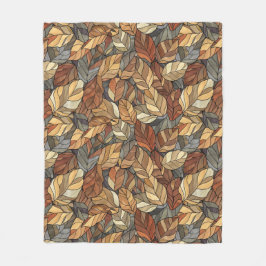 Elegante Herbstlaube aus festem Glas - Rustikaler  Fleecedecke