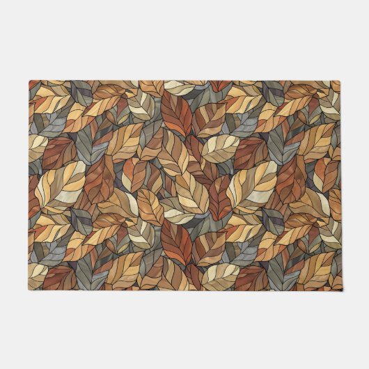 Elegante Herbstlaube aus festem Glas - Rustikaler  Fußmatte (Vorderseite)